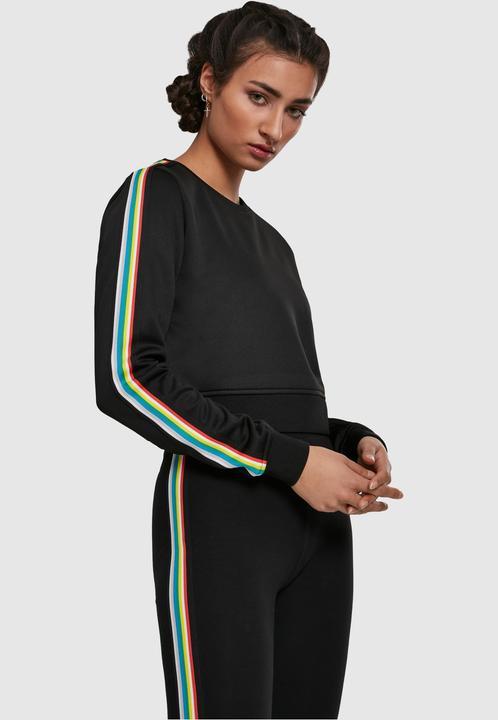 Immagine prodotto Urban Classics Girocollo a maniche nastrate multicolore da donna (XXL)