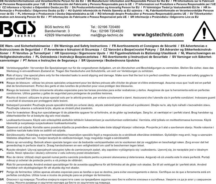 Produktbild BGS Kunststoff-Pinzetten-Satz | 3-tlg.