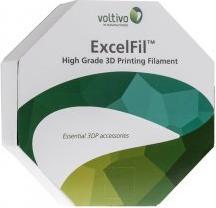 Produktbild Voltivo ExcelFil 3D Druck Filament (ABS, 2.85 mm, 1000 g, Rot)