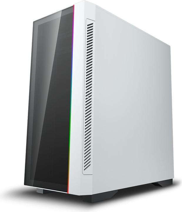 Actual product image Deepcool Matrexx 55 V3 ADD-RGB bk ATX - white - tempered glass 2x 3.5 inch internal (mATX, Mini-ITX, ATX, E-ATX)