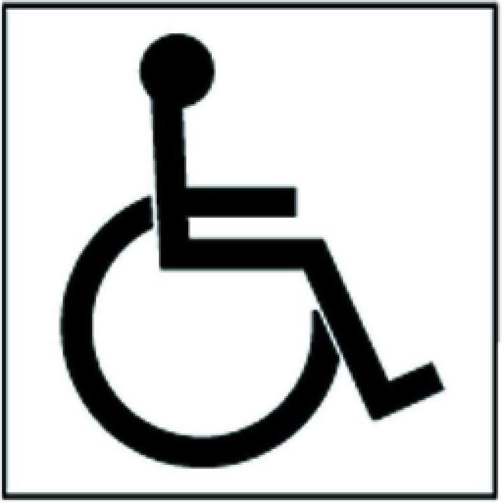 Produktbild BRW Signaltafel Gehbehinderte 5.14