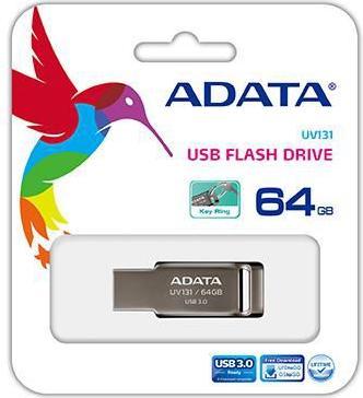 Actual product image Adata USB 3.0 Stick UV131 Grey 64GB (64 GB)