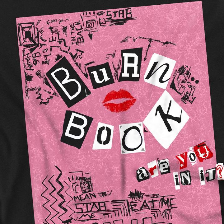 Immagine prodotto Mean Girls Burn Book Maglietta Adulto Unisex (L)