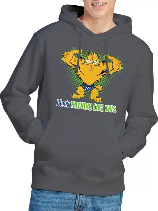 Immagine prodotto Garfield Nothing Like This Felpa con Cappuccio Uomo (M)