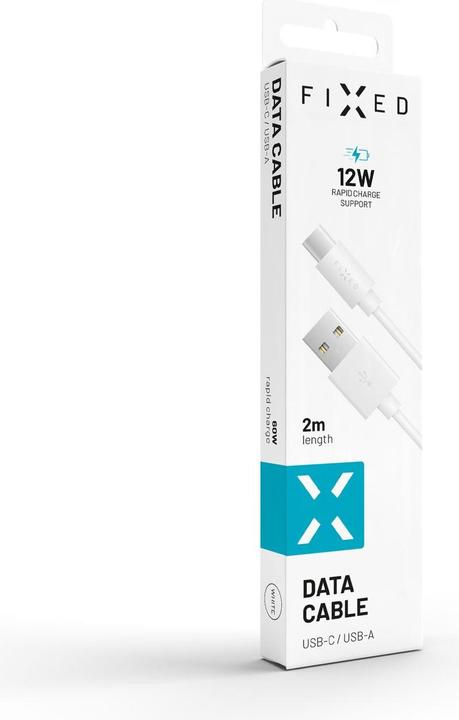 Produktbild Fixed Long Cable USB/USB-C 2m, White (2 m)