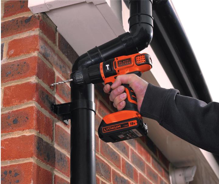 Immagine prodotto Black & Decker Trapano a percussione a batteria (Batteria ricaricabile)