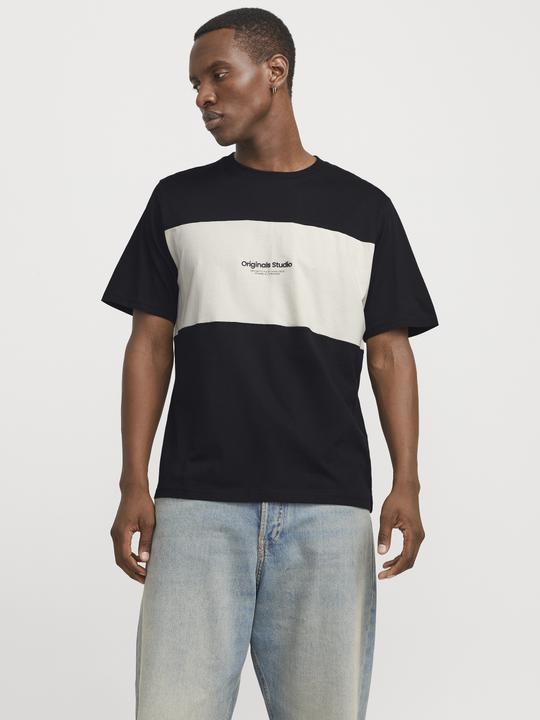Produktbild Jack & Jones Jorvesterbro Block Tee Ss Crew Styd Aw24 (S)