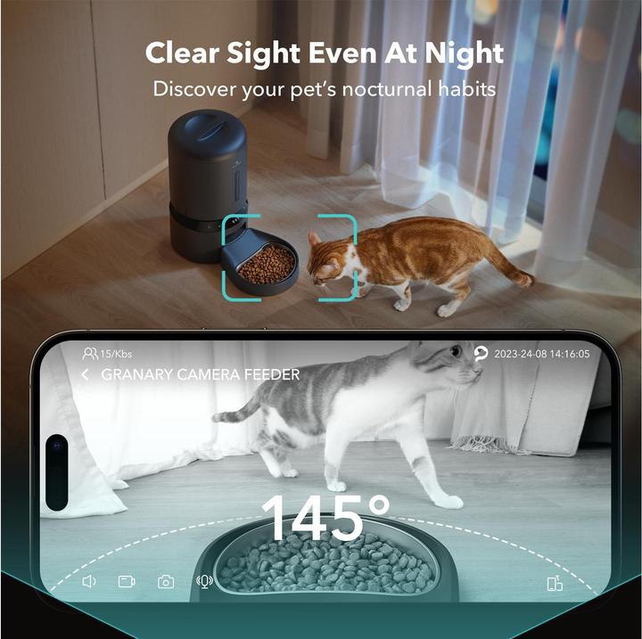 Image du produit Petlibro Granary Camera Monitoring Feeder (5.50 l)