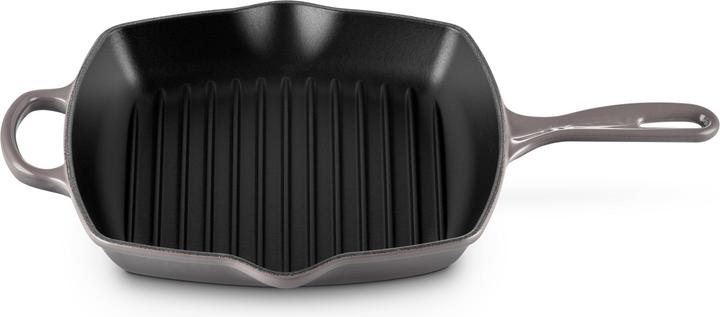 Image du produit Le Creuset Poêle en fonte SIGNATURE gris foncé (Poêle à grillades, Fonte)
