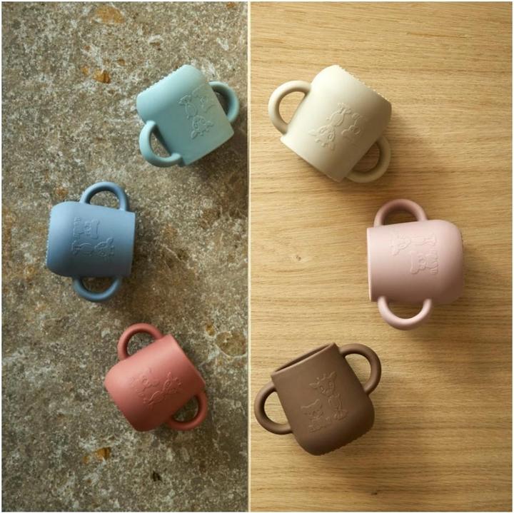 Actual product image Nuuroo Abiola Silicone Cup 2-Pack - Mahogany