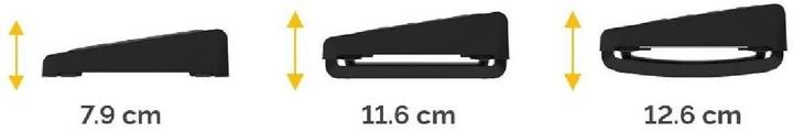 Actual product image Fellowes Footrest (49 x 36 x 10 cm)