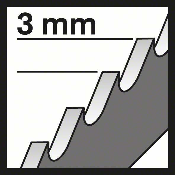 Produktbild Bosch Professional Zubehör PRO Alu T127D Stichsägeblatt, 100 mm, 5-tlg.