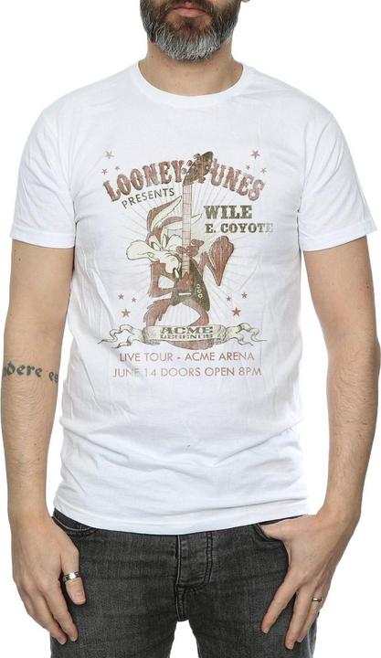 Immagine prodotto Looney Tunes Maglietta in cotone con chitarra di Wile E Coyote (3XL)