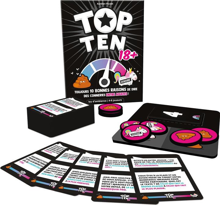 Produktbild Asmodée Top Ten (Deutsch)