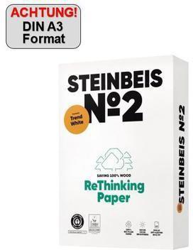 Produktbild Steinbeis Kopierpapier blauer Engel A3 88334287 Recycling, 80 g SB 500 Blatt (80 g/m², 500 x, A3)