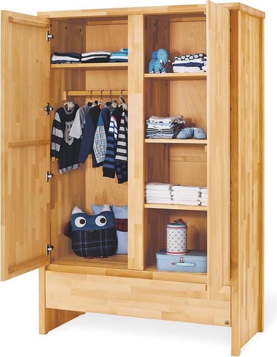 Produktbild Pinolino Fagus breit (Babybett, Wickelkommode, Kinderkleiderschrank)