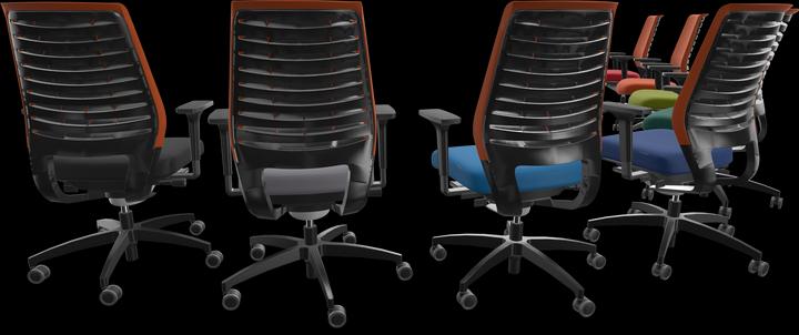 Actual product image Dauphin X-Code office swivel chair
