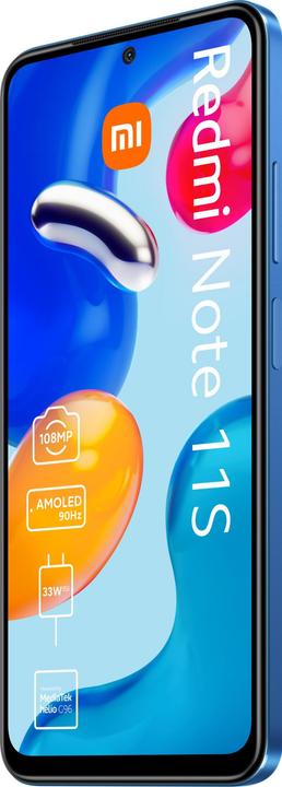 Xiaomi Redmi Note 11S (128 GB, Twilight Blue, 6.43", Doppia SIM, 108 Mpx, 4G)