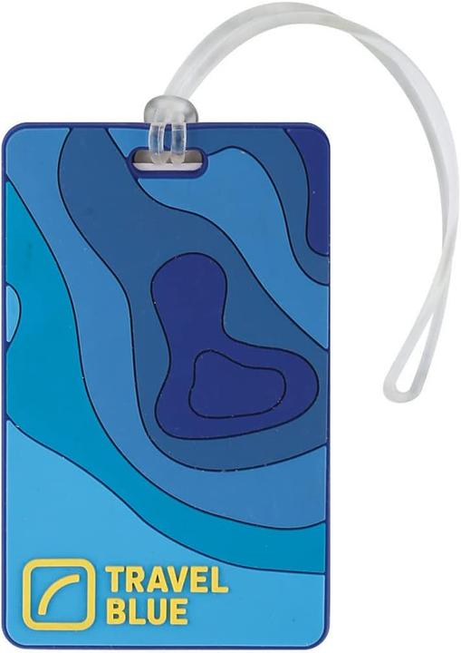 Travel Blue Map ID Tag (Schlösser & Anhänger)