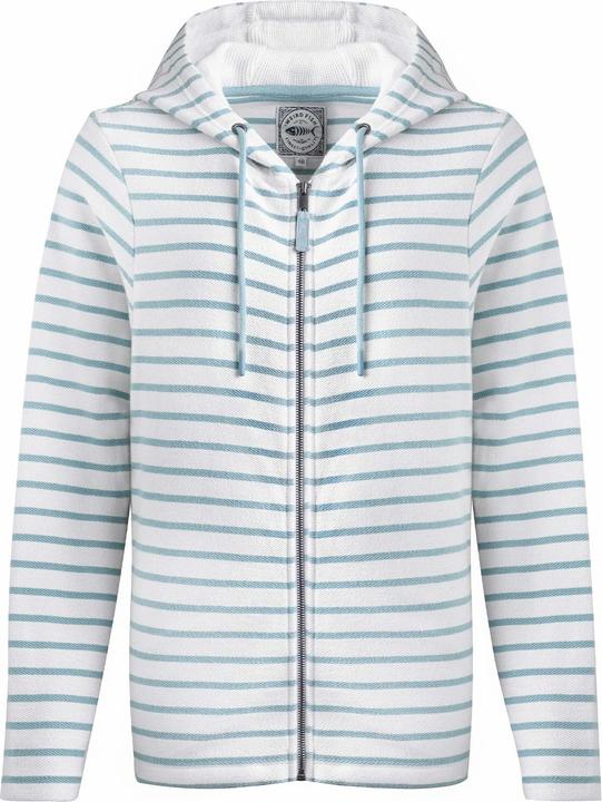 Weird Fish Catalina Hoodie mit durchgehendem Reissverschluss