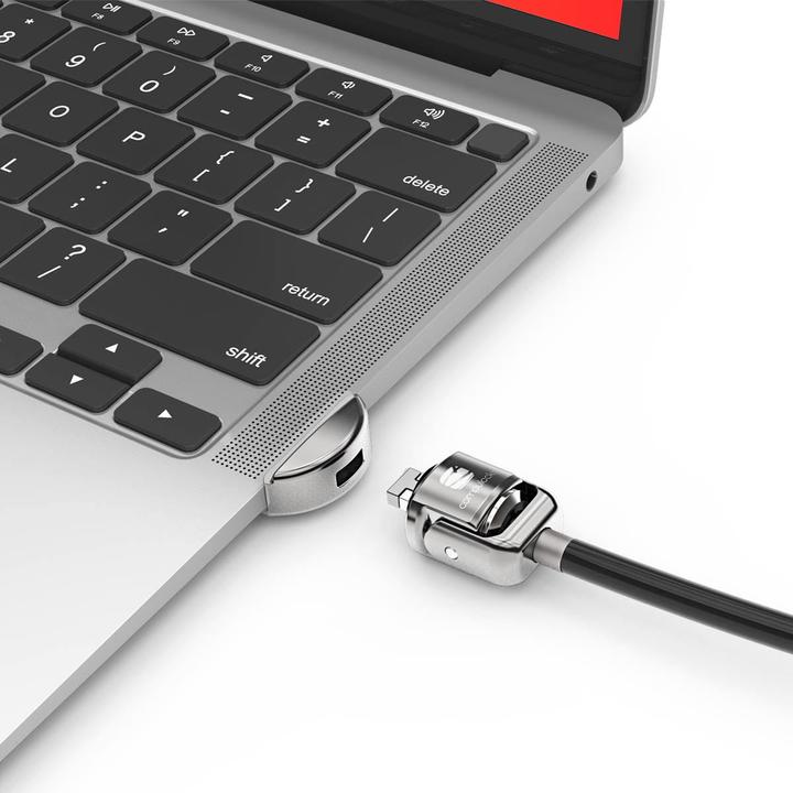 Maclocks Ledge MacBook Air 2020 M1 T-slot Ledge Lock Adapter con blocco cavo a combinazione