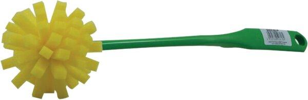 Produktbild Nölle Isolierkannenbürste mit Schaumstoffkopf, 29 cm, grün und gelb