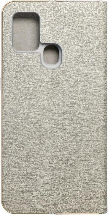 Produktbild Partner Telecom Book case OEM LUNA Book Gold for SAMSUNG A21s silver (Samsung Galaxy A21s)