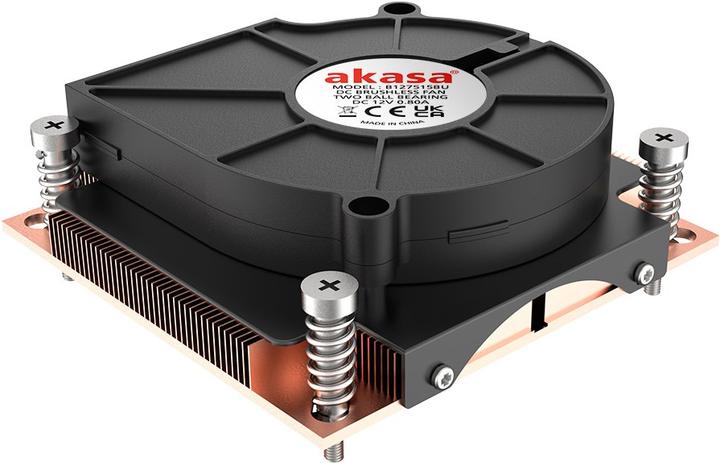 Image du produit Akasa AK-CC7401BP01 système de refroidissement pour ordinateur Processeur Air cooler Noir 1 pc(s) (30.50 mm)