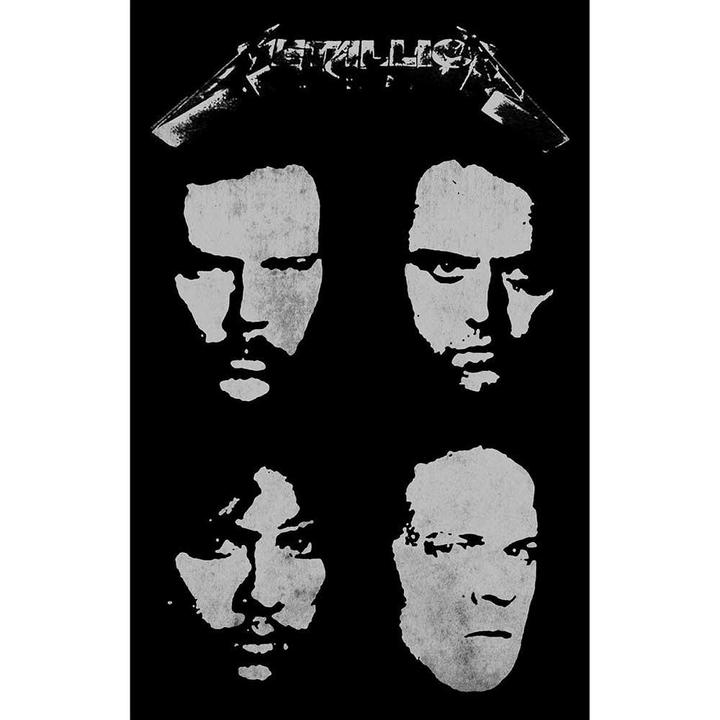 Produktbild Metallica Black Album Textile Poster (106 x 70 cm)