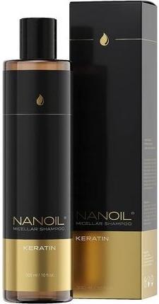 Actual product image Nanoil Micell shampoo with keratin (300 ml, Liquid shampoo)