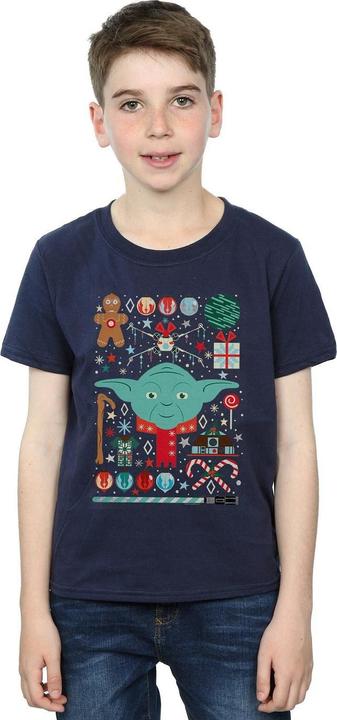 Produktbild Star Wars Yoda Christmas TShirt Jungen (128)