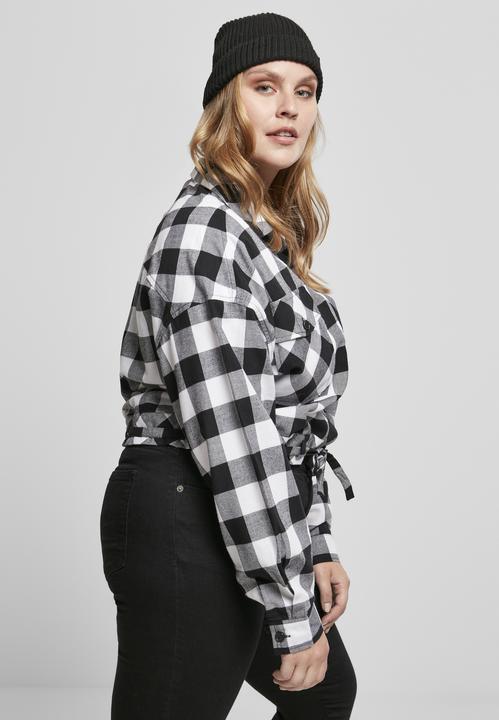Immagine prodotto Urban Classics Camicia a quadri corta da donna (3XL)