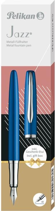 Actual product image Pelikan Fountain Pen Jazz Noble Elegance P36 Sapphire Blue Folding Box (Blue, 1 x)