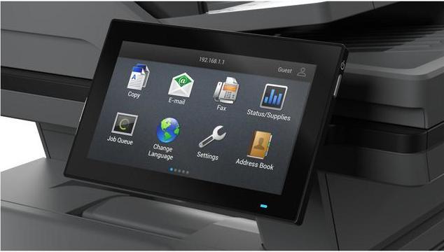 Actual product image Lexmark MX632adwe MFP HV EMEA (Laser, Black and white)