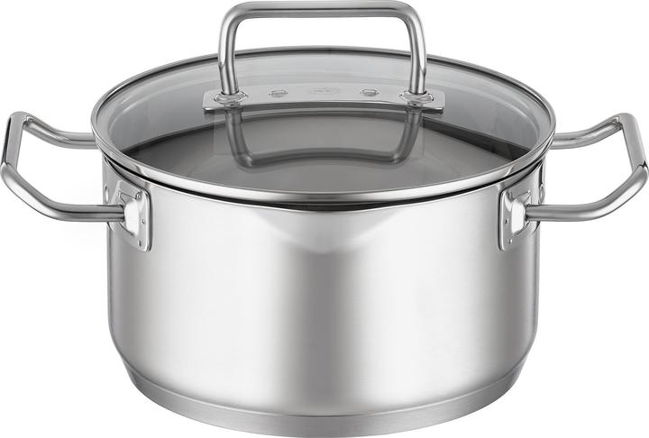 Rösle Kochtopf EXPERTISO Stahlgrau (20 cm, Kochtopf, Edelstahl)
