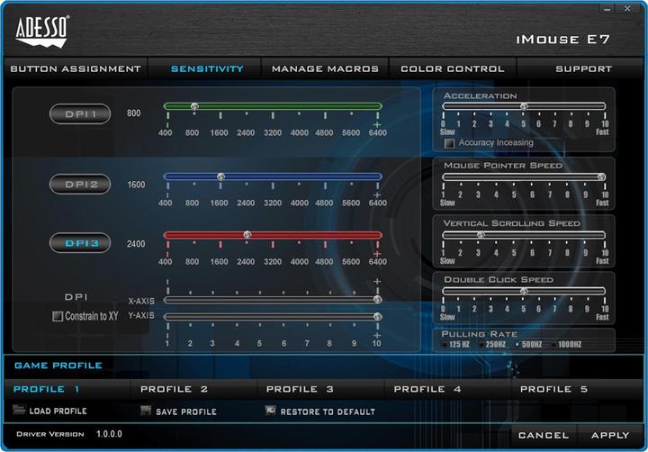 Produktbild Adesso iMouse E7 (Kabelgebunden)