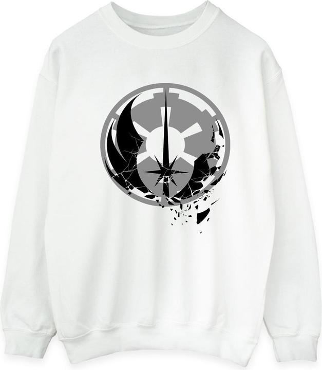 Star Wars ObiWan Kenobi Fractured Logos Sweatshirt (L)