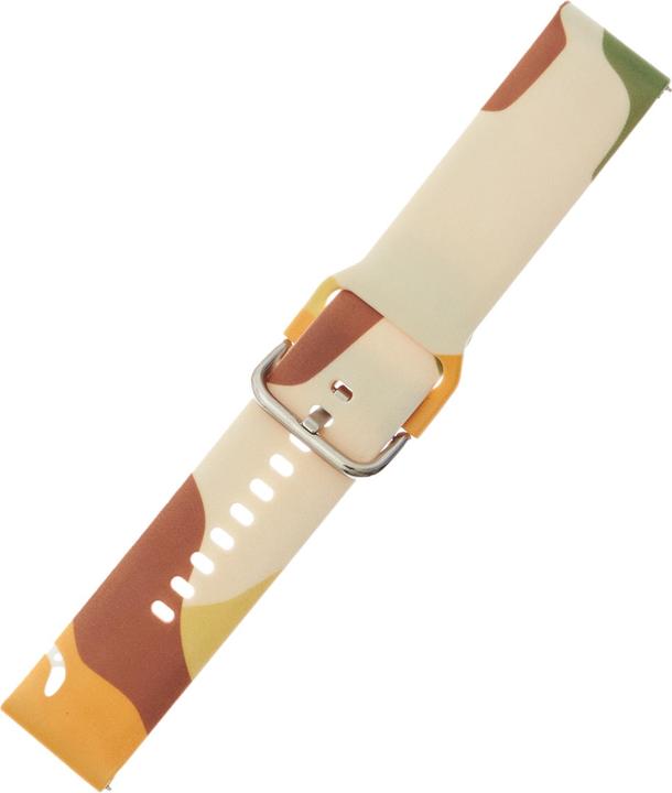 Actual product image Hurtel Strap Moro Band For Samsung Galaxy Watch 42mm Silicone Strap Camo Watch Bracelet (16) (42 mm, Silicone)