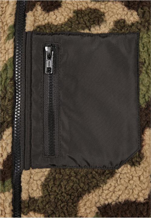 Immagine prodotto Urban Classics Giacca Sherpa per ragazzi (122, 128)