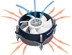 Image du produit Titan TTC-NA32TZ/R Refroidisseur de processeur (59 mm)