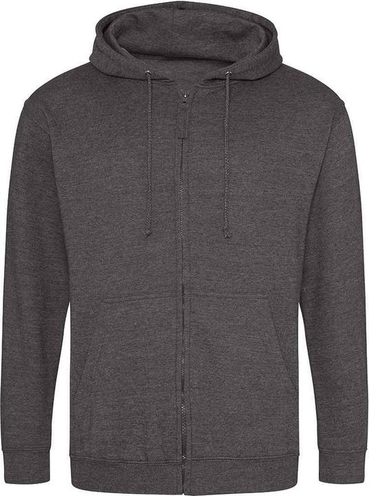 Awdis Hoodie mit durchgehendem Reissverschluss