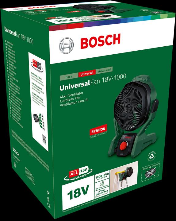 Produktbild Bosch Home & Garden UniversalFan (62 dB)