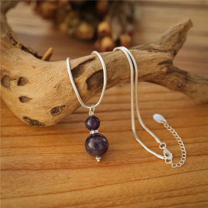 Andreani Halskette mit echtem Amethyst