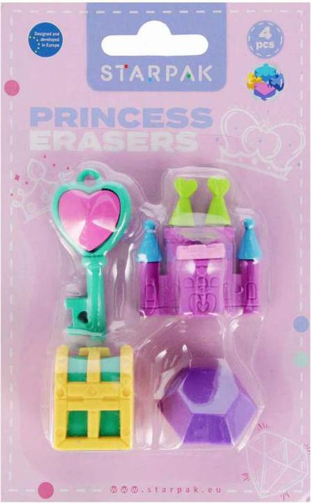 Actual product image Starpak 3D puzzle eraser 4 pieces diamond