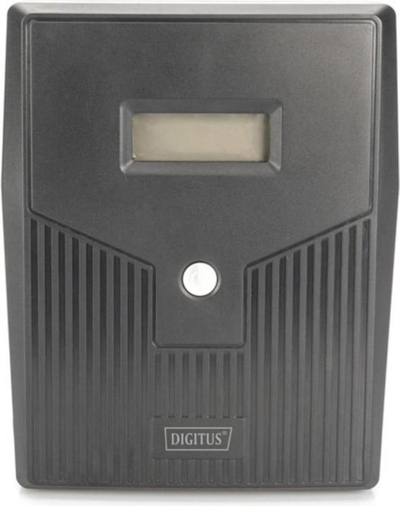Immagine prodotto Digitus Line Interactive UPS 1000VA/600W nero con LCD 4xSchuko RJ11/RJ45 1xRS232 1xUSB AVR H160xW350xD... (1000 VA, 600 W, Interattivo linea UPS)