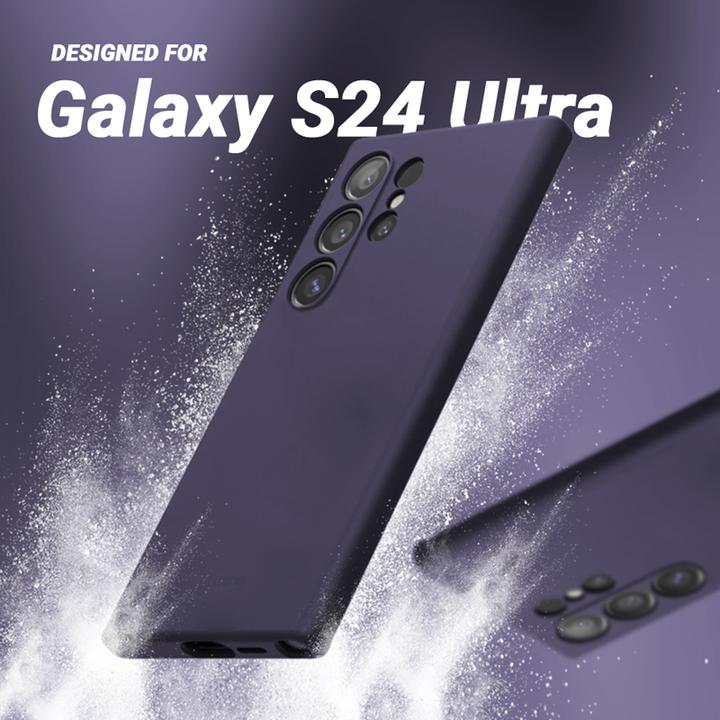 Produktbild Crong Color Cover - Samsung Galaxy S24 Ultra Hülle (Lila) (Samsung Galaxy S24 Ultra)