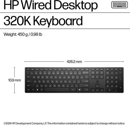 Produktbild HP 320K WD KBD Germany - German localiza (DE, Kabelgebunden)