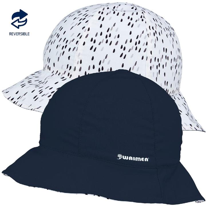 Immagine prodotto NoName Cappello solare UV Junior reversibile Bali Navy