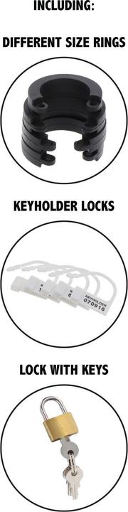 Actual product image Hidden Desire Extreme chastity horse cage