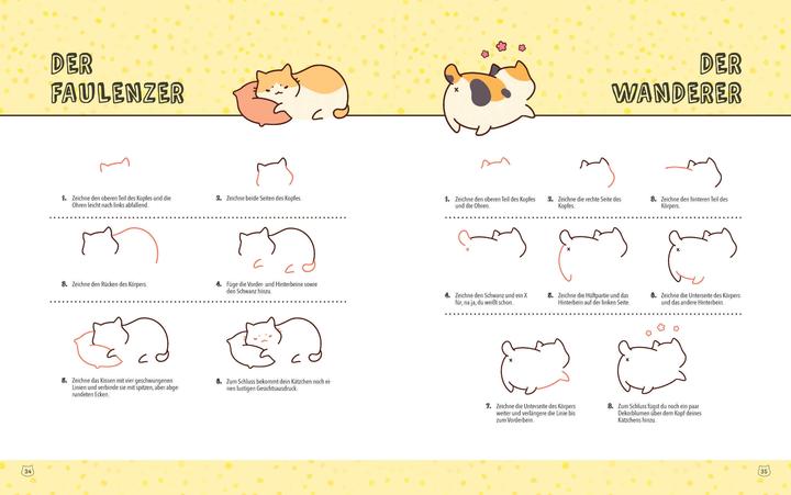 Immagine prodotto Kawaii 75 süsse Katzen zeichnen - Schritt für Schritt